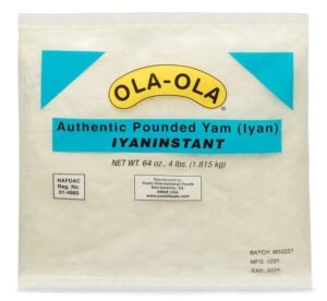Ola ola pounded yam 1.8kg